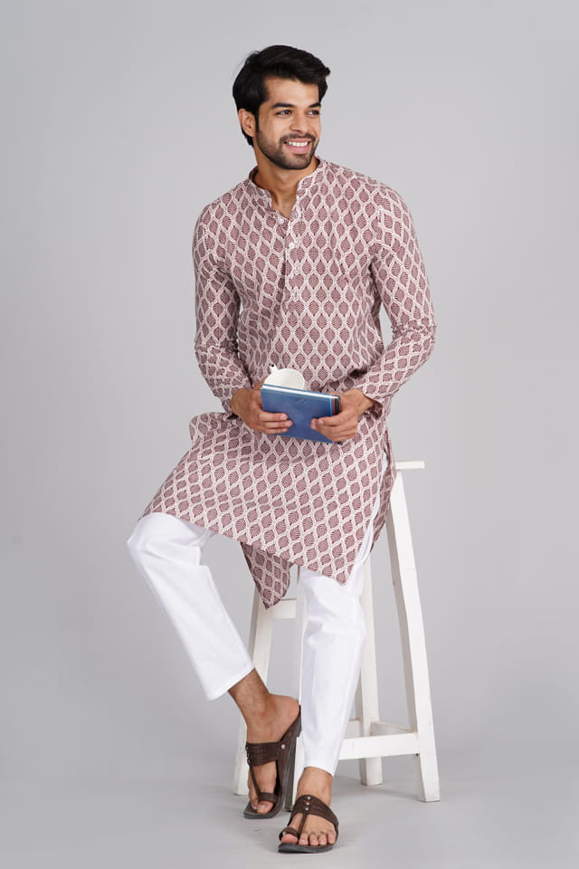 Printed Cotton Kurta